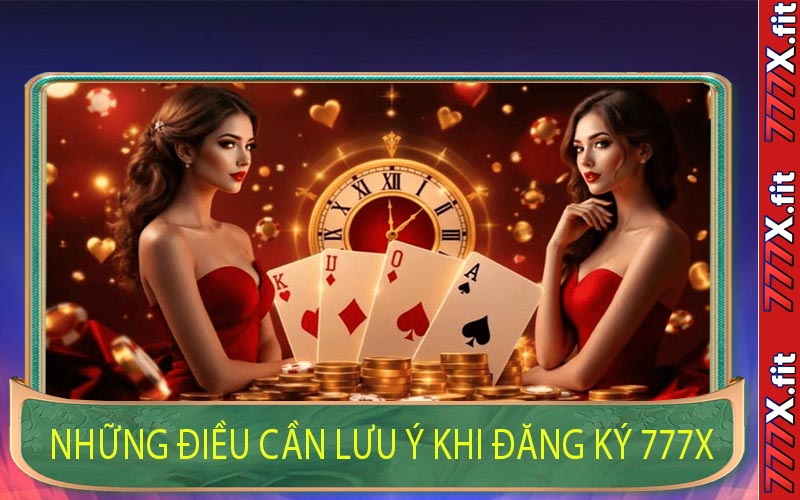 Những Điều Cần Lưu Ý Khi Đăng Ký 777X
