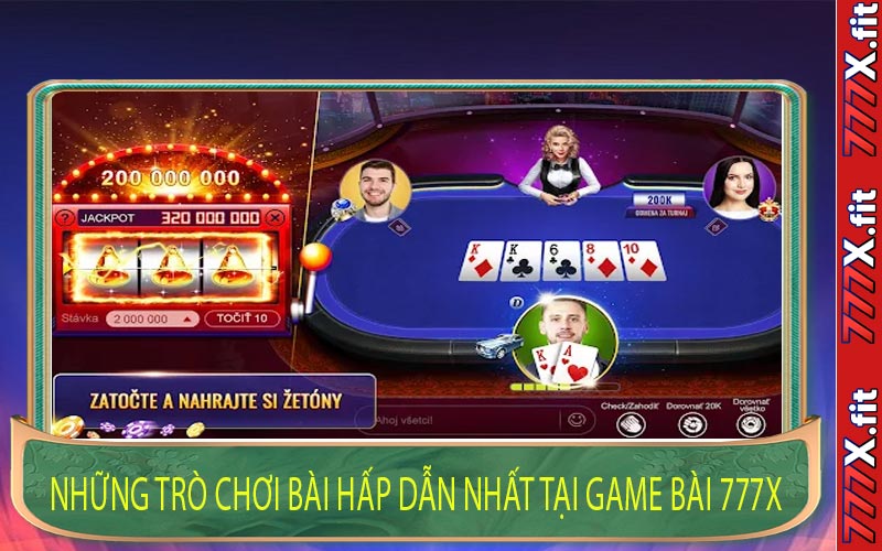 Những Trò Chơi Bài Hấp Dẫn Nhất Tại Game Bài 777X